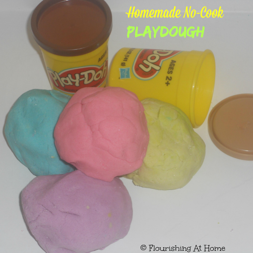 Homemade Play Dough No Cook At Home With Zan