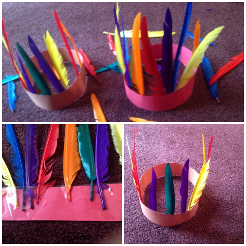 Early American Indian Hats/Headbands - Toddler/Preschooler Activity ...