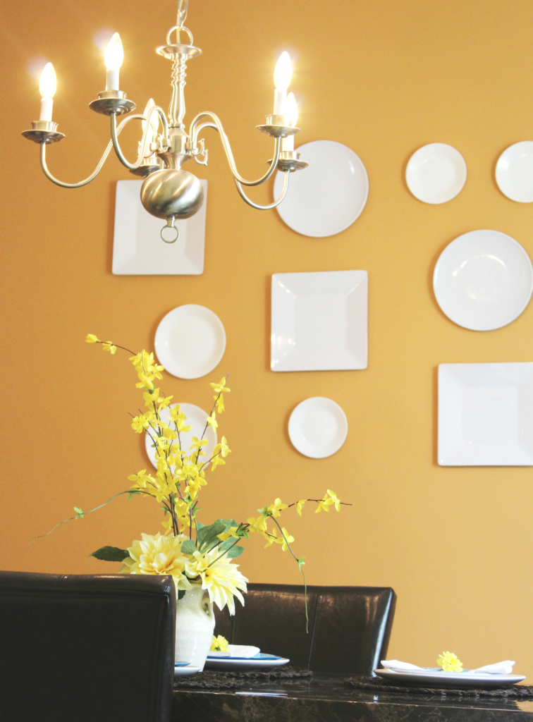 Hanging Plate Wall What I Used to Create It At Home With Zan