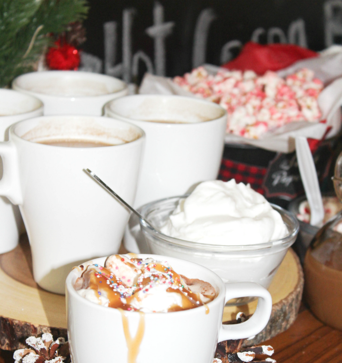 Hot Cocoa & Snack Bar At Home With Zan