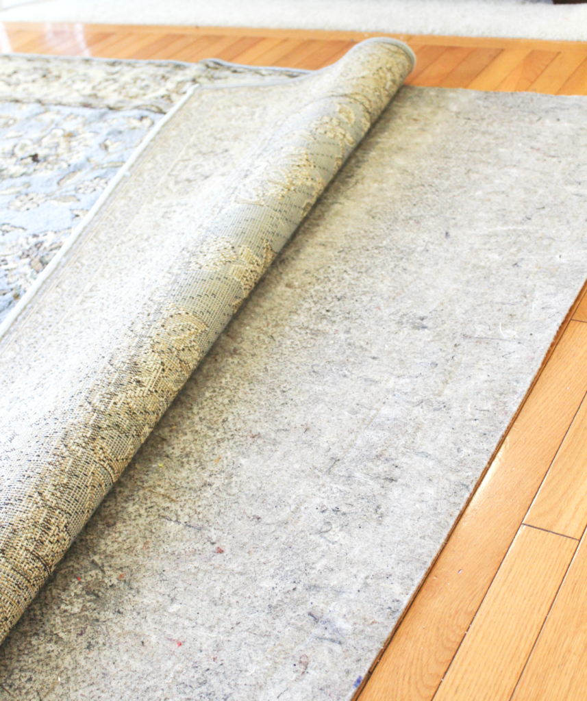 Choosing a Rug Pad for your Floors At Home With Zan