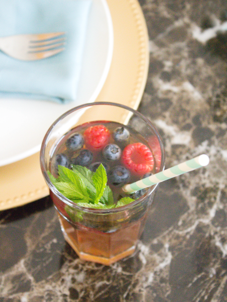 Easy Summer Dinner Ideas Plus Mixed Berry Infused Iced Tea At Home