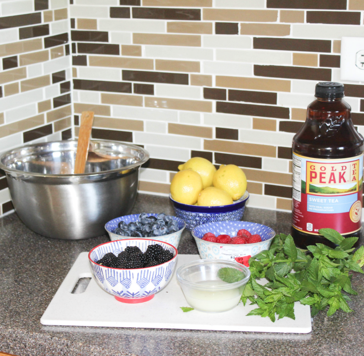 Easy Summer Dinner Ideas Plus Mixed Berry Infused Iced Tea At Home