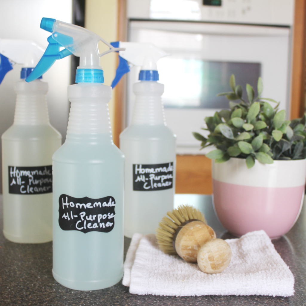 Homemade AllPurpose Cleaner At Home With Zan