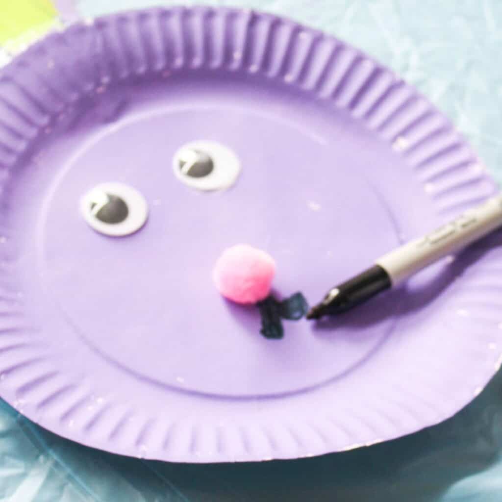 Paper Plate Easter Bunny Craft for Kids – AHWZ