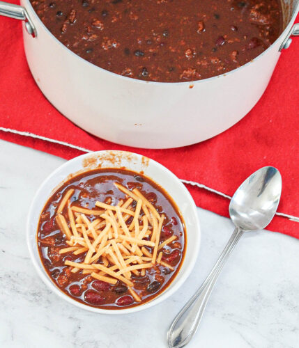 Delicious-Homemade-Chili-Thick-Homemade-Chili-Recipe-Healthy-Chili-Recipe-Chili-Recipe-with-Ground-Beef-How-to-Make-Chili-at-Home-athomewithzan