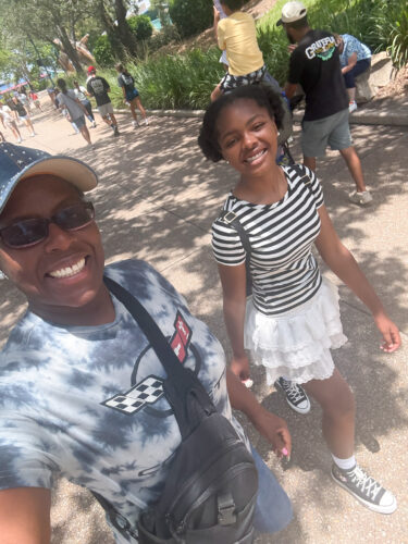 We took a trip to Orlando at the beginning of summer. Dad had a business convention that was convenient to bring families. At first, I wasn’t all for going but with further consideration, decided to go.