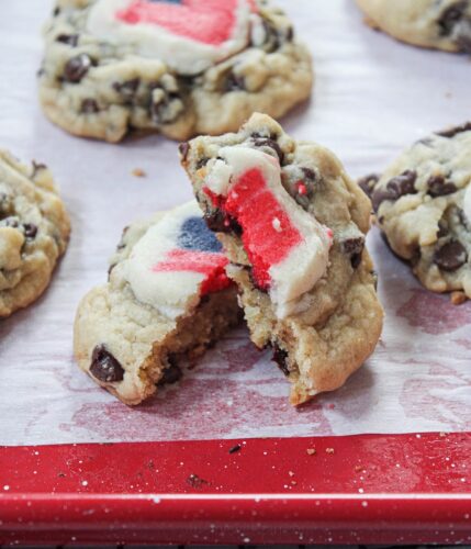 Flag-Cookies-4th-of-July-Cookies-Chocolate-Chip-Cookies-Red-White-and-Blue-Cookies-Independence-Day-Desserts-athomewithzan
