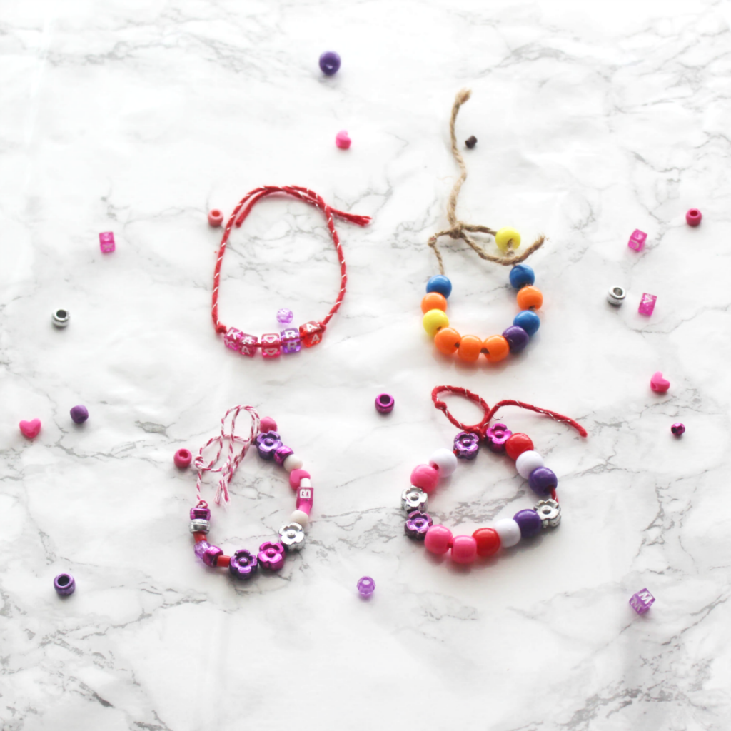 Beaded Bracelets and Necklaces for Kids – At Home With Zan
