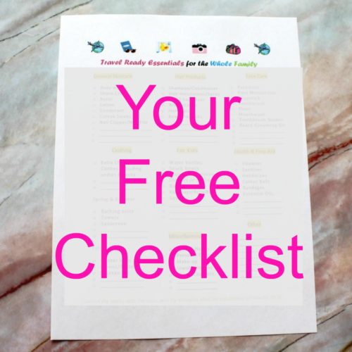 travel essentials checklist