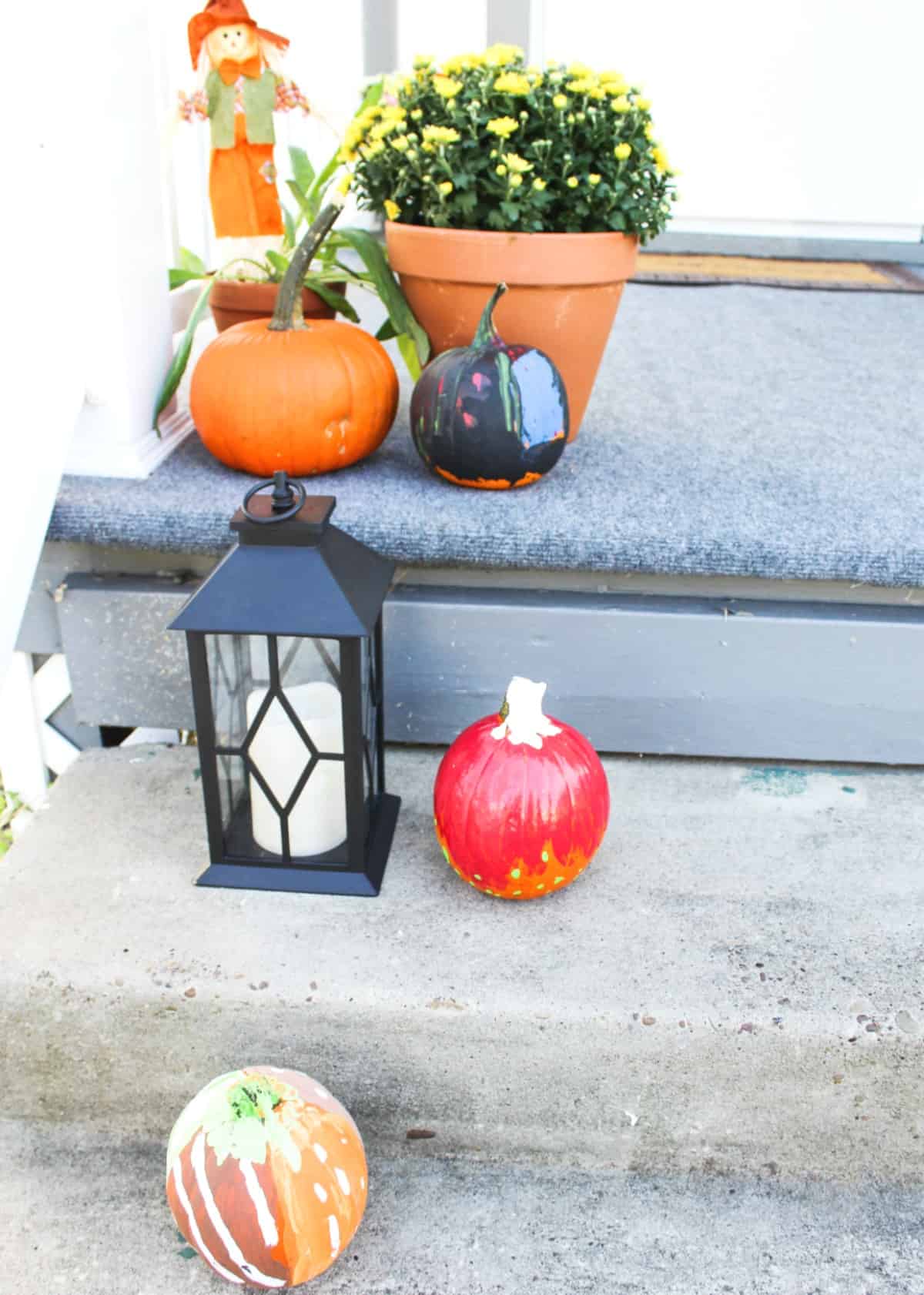Kid Painted Pumpkins – AHWZ