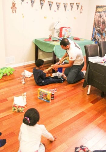 dinosaur birthday party for kids