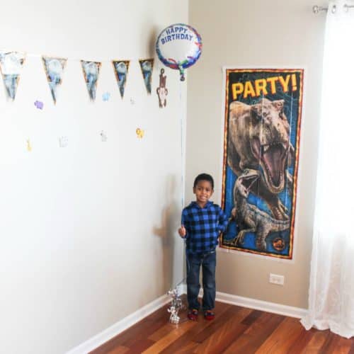 dinosaur birthday party for kids