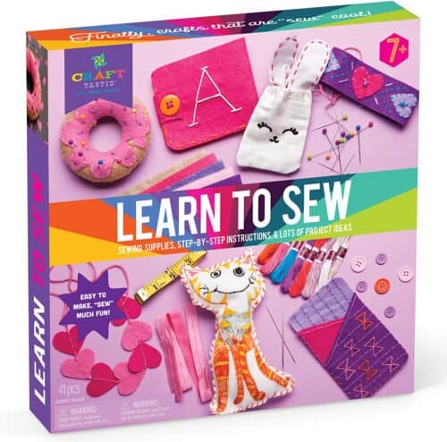 craft sewing kit for kids