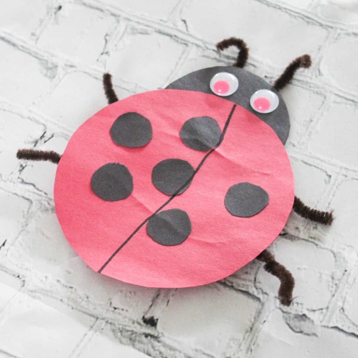 Paper Ladybugs
