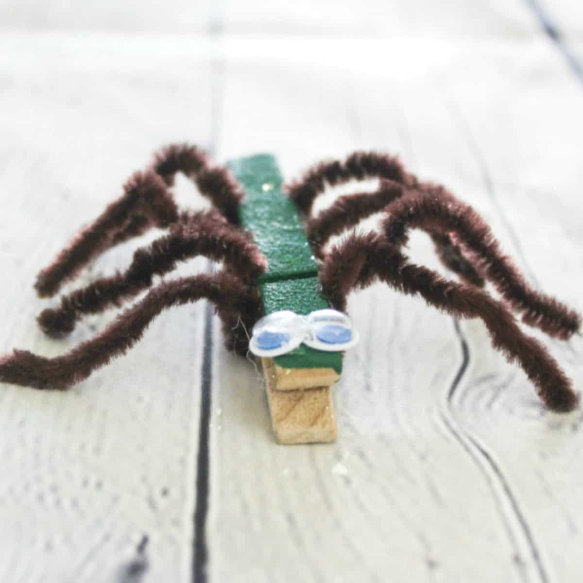 Clothespin Spider