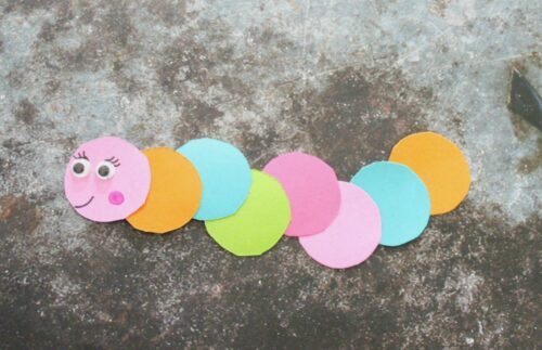 Paper Circle Worms