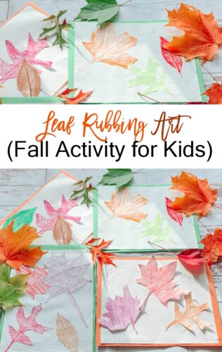 Fall Leaf Rubbing - Fall Leaf Printing - Fall Activities for Kids ...