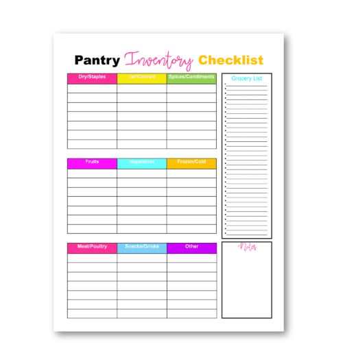 Pantry Inventory