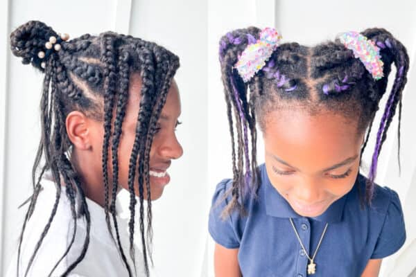 Fun Hairstyles for Little Girls - Hair Braids for Kids with Extensions ...