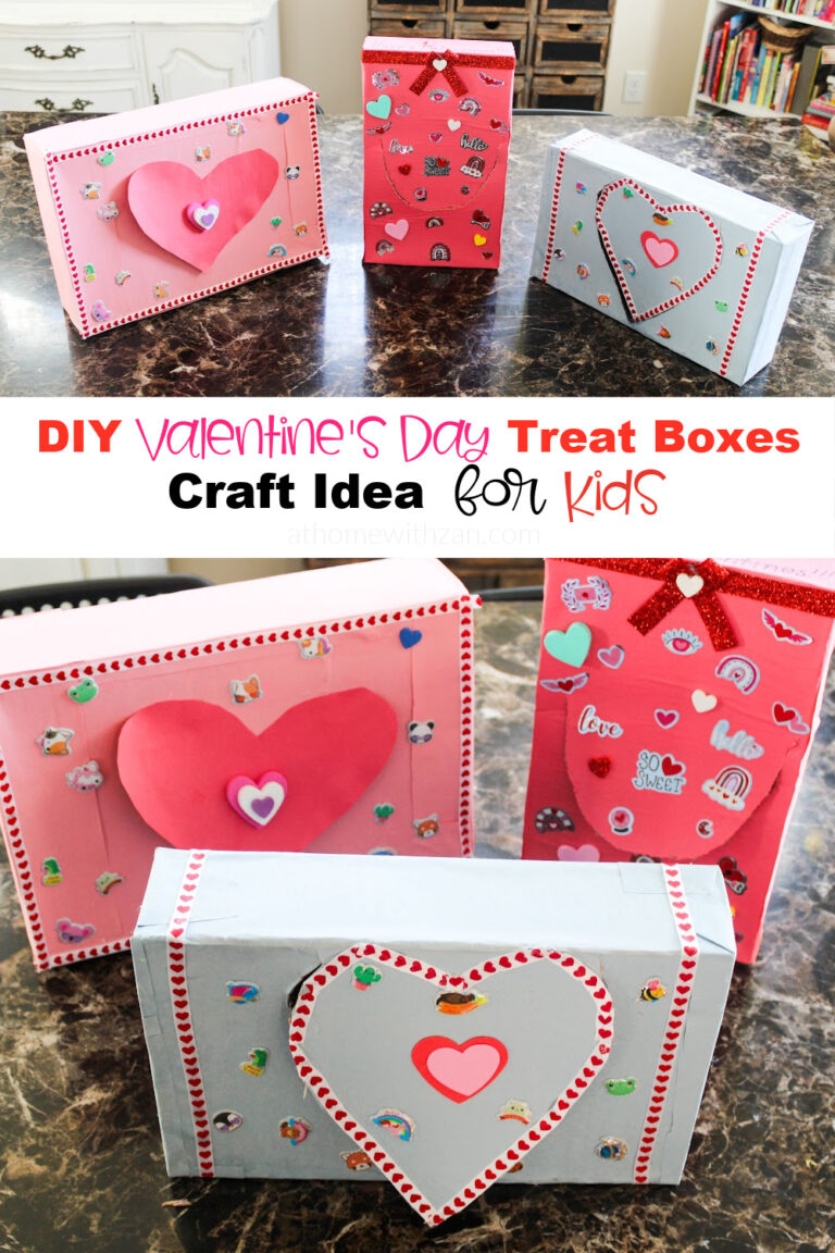 DIY Cereal Box Valentine’s Boxes – AHWZ
