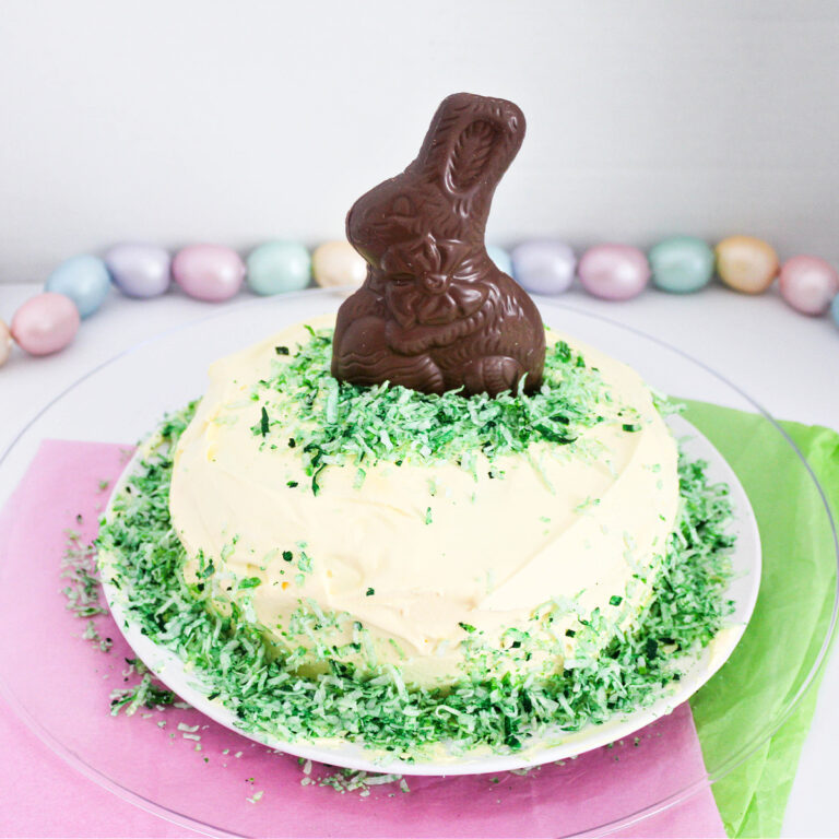 Bunny-Topped-Easter-Chocolate-Cake-Recipe-athomewithzan.com