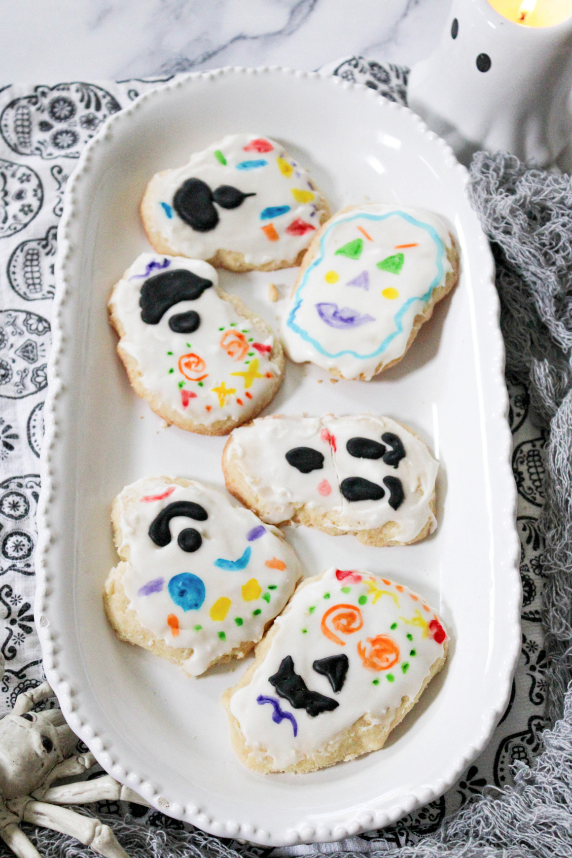 Skull-Cookies-Skeleton-Cookies-Halloween-Cookies-athomewithzan.com