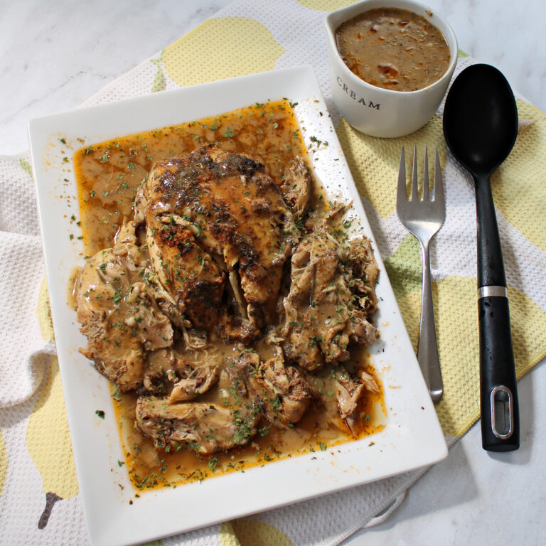 Insta-Pot-Roasted-Chicken-Herb-Roasted-Chicken-Quick-and-Easy-Chicken-Recipes-Easy-Dinner-Ideas-athomewithzan