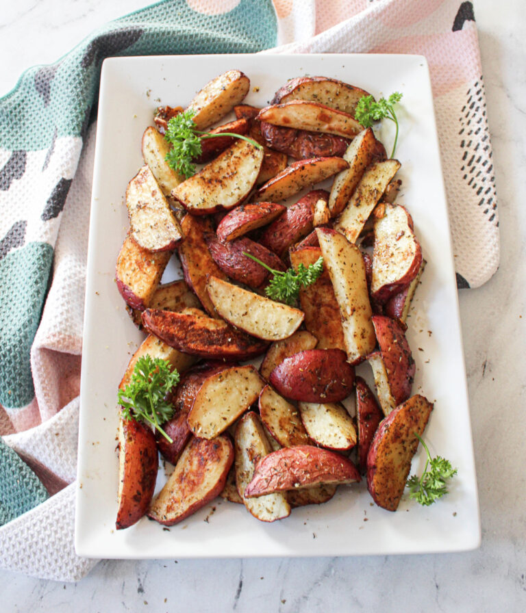 Oven-Roasted-Potatoes-Baked-Potato-Wedges-Herb-Potato-Recipe-athomewithzan